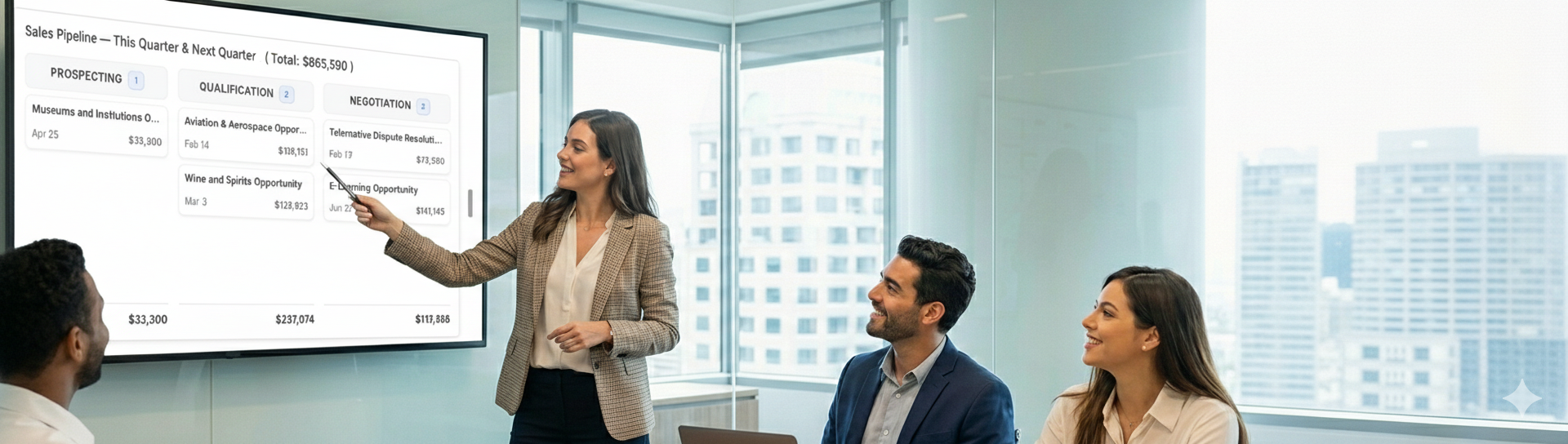 User scanning a client record on a laptop